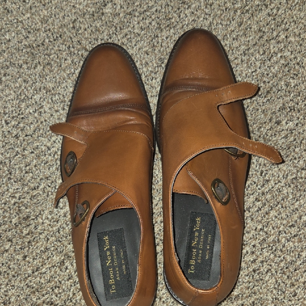 To Boot Men's Tan Leather Oxfords